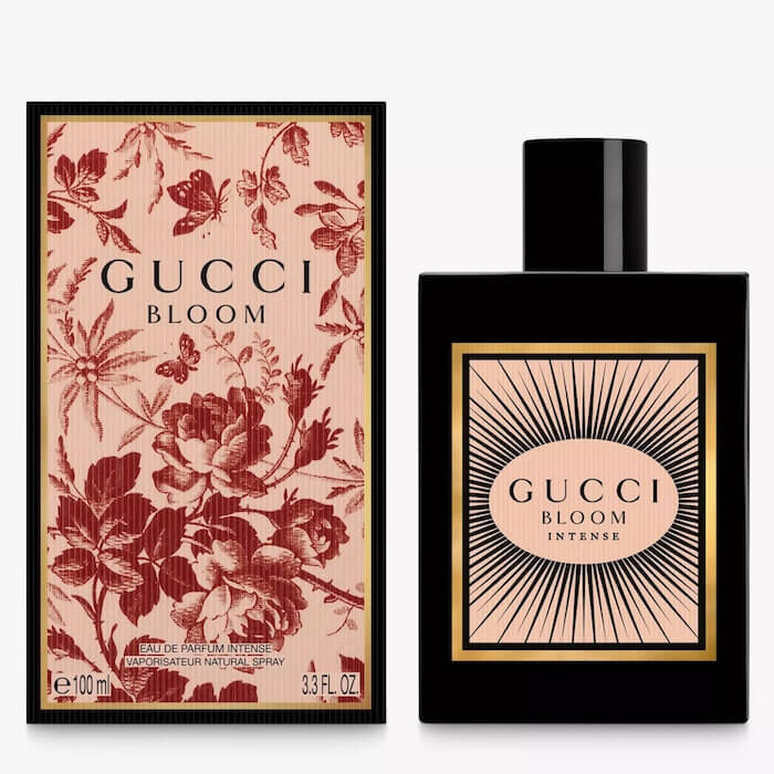 Gucci Bloom Intense Eau de Parfum pink apothecary bottle