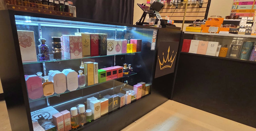 Our fragrance counters