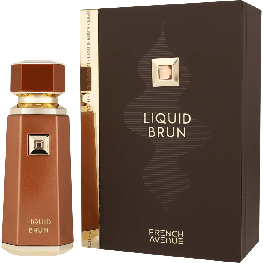 Liquid Brun by French Avenue 100ml Eau de Parfum bottle and box