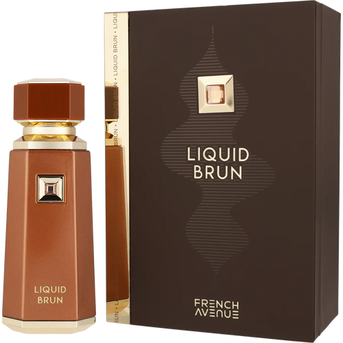 Liquid Brun by French Avenue 100ml Eau de Parfum bottle and box