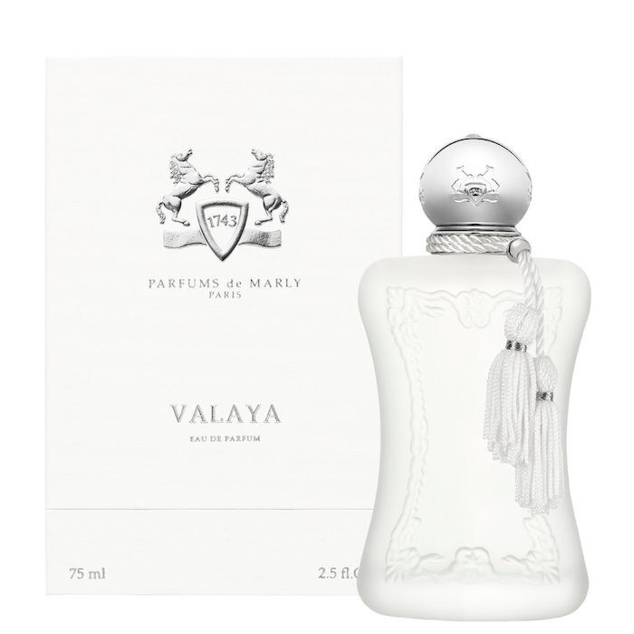 Parfums de Marly Valaya EDP white and gold bottle